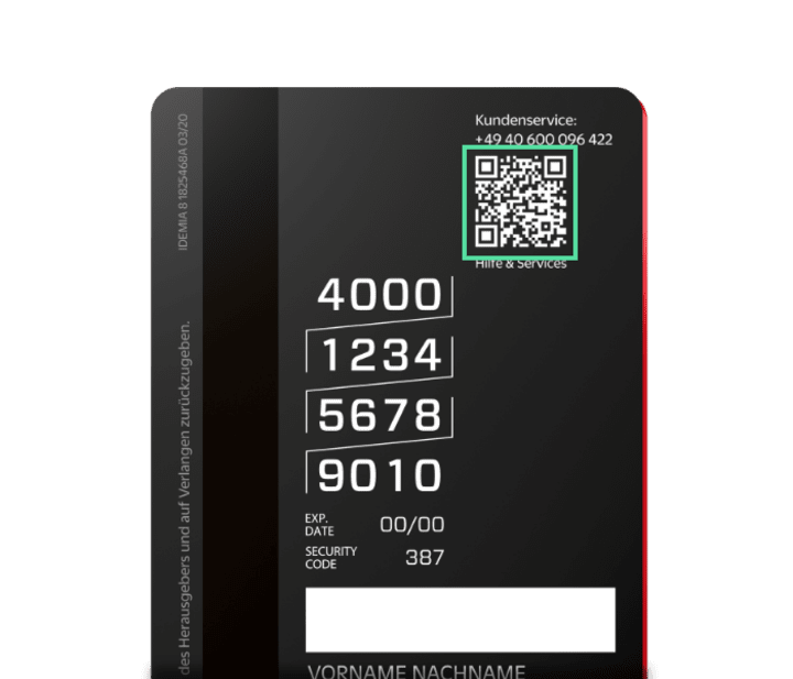 QR-Code Rückseite